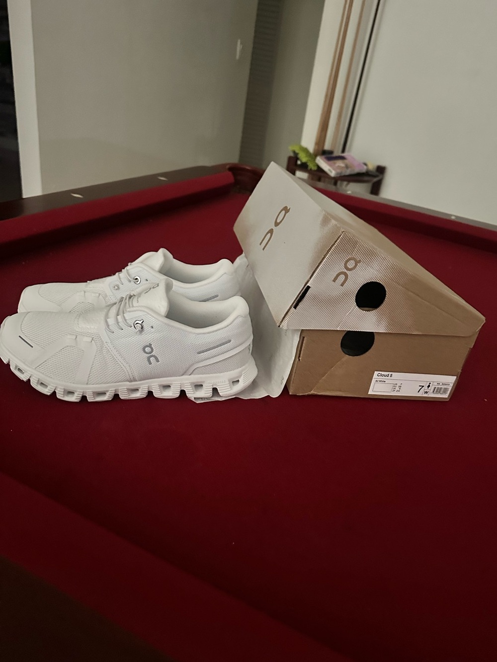 On Running White Cloud Sneakers for Women